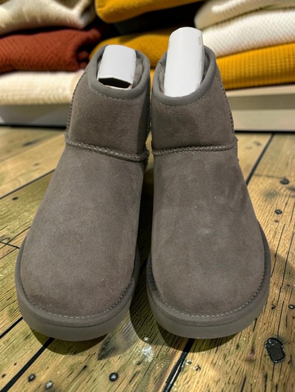 Ugg Women's Classic Mini II Sz 5 Grey NWT